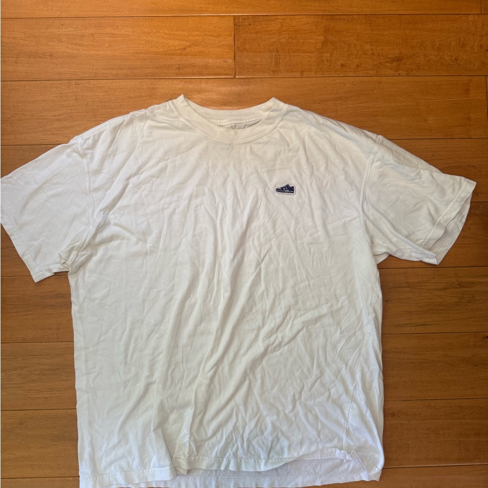 Nike “Loose Fit” Mini Sneaker Tee – White (XL)